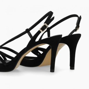 SANDALIAS NEGRAS LODIN