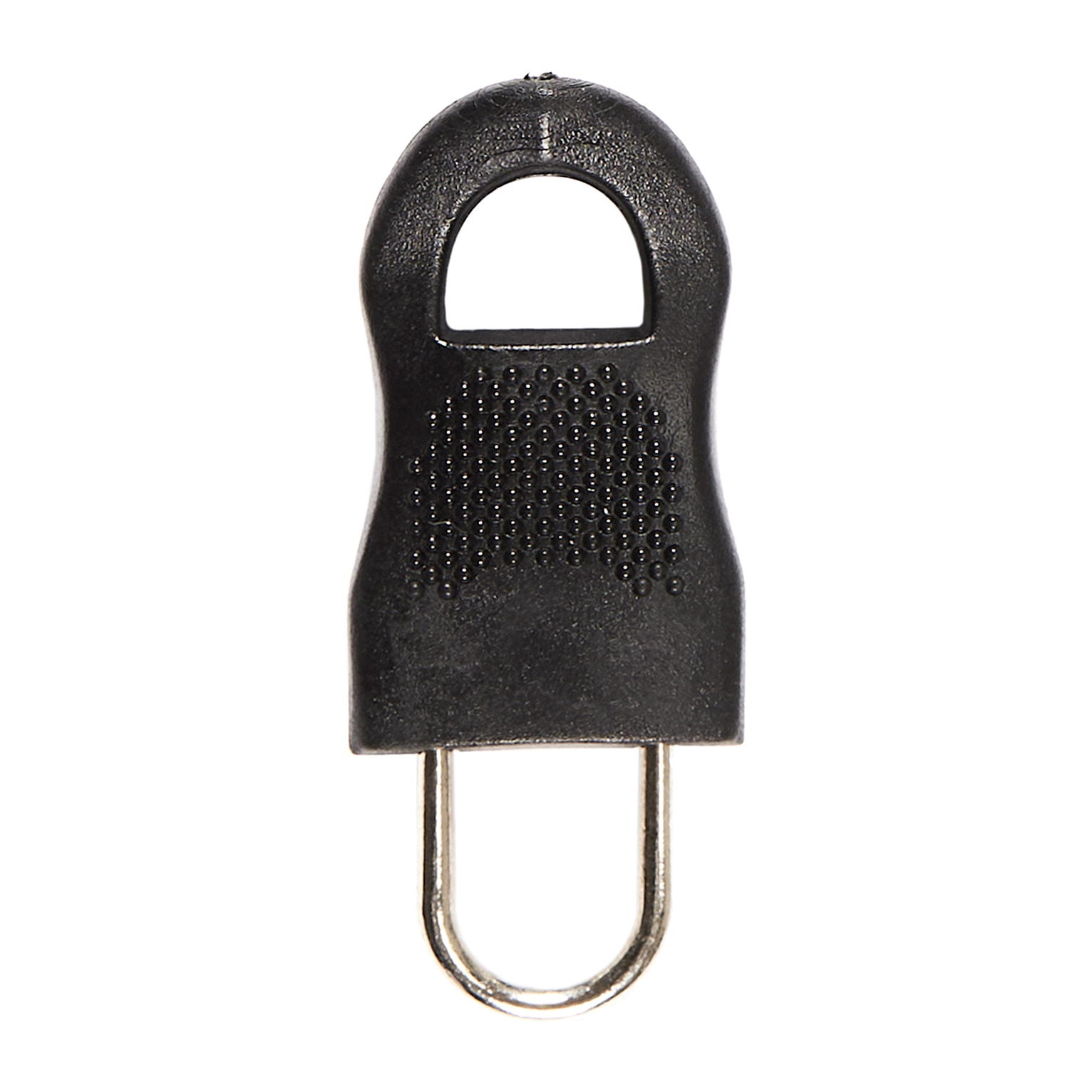 Lot de 4 Anneaux de Fermeture Zippée - JE CHERCHE UNE IDEE - Noir