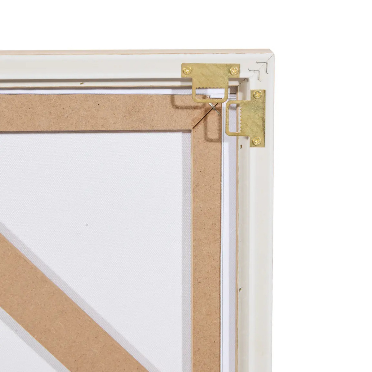 Toile Rosita 70x70cm marron