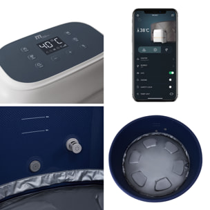 Spa gonflable connecté rond Ø 173cm NAVAL - 6 places