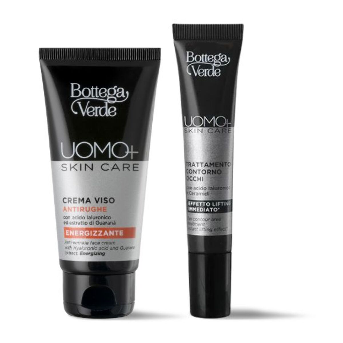 Confezione Uomo+ skincare - Crema viso + contorno occhi