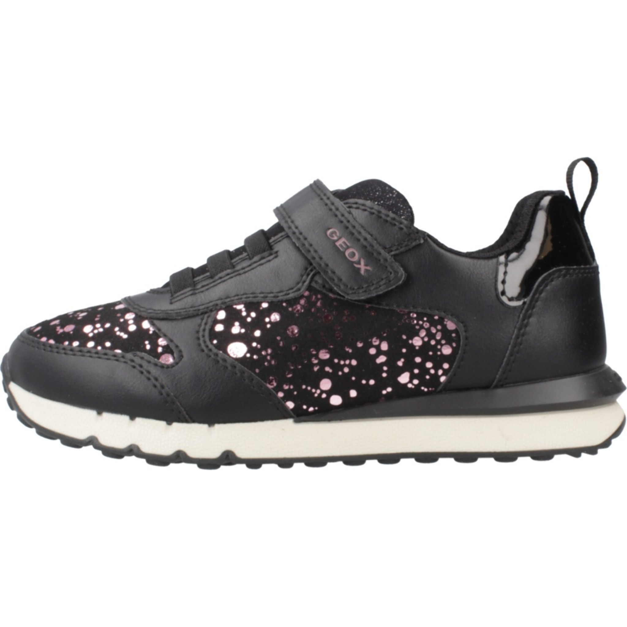 Zapatillas Niña de la marca GEOX  modelo J FASTICS NEGRO