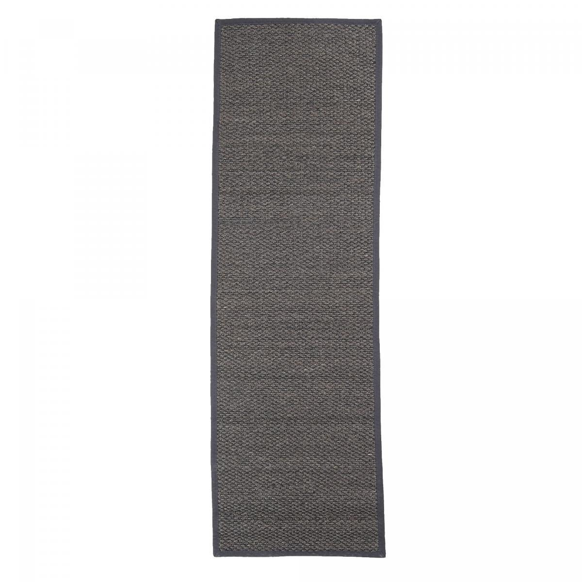 Tapis salon et chambre tissé en sisal motif uni JIBO