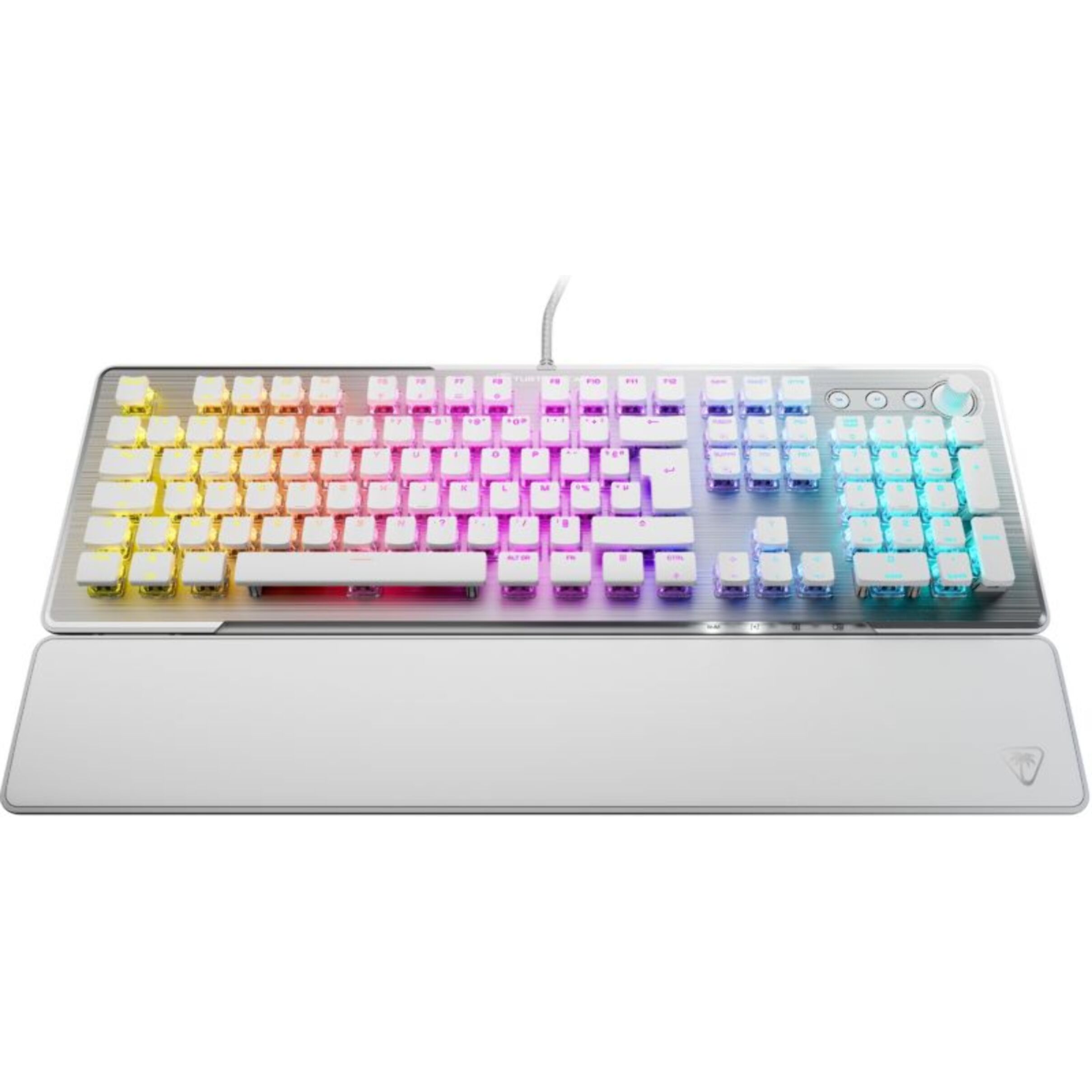 Clavier gamer TURTLE BEACH Vulcan II Blanc Linear FR