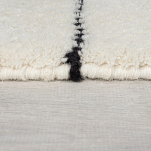 Tapis en laine noir DOTTIE GEOMETRIC Noir