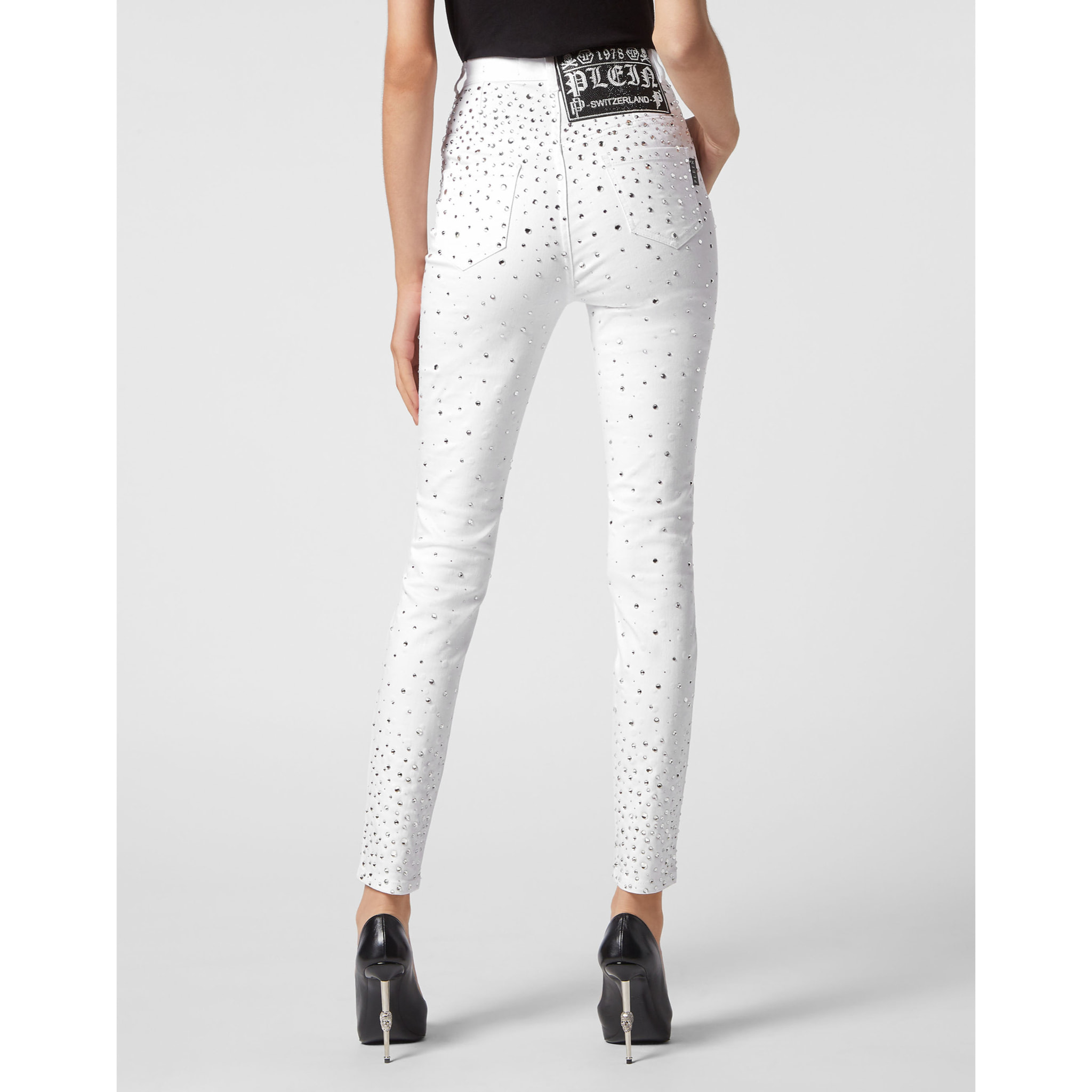 PHILIPP PLEIN Super High Waist Jegging