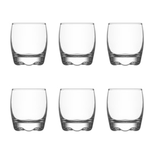 Lot de 6 verrines 8cl en verre