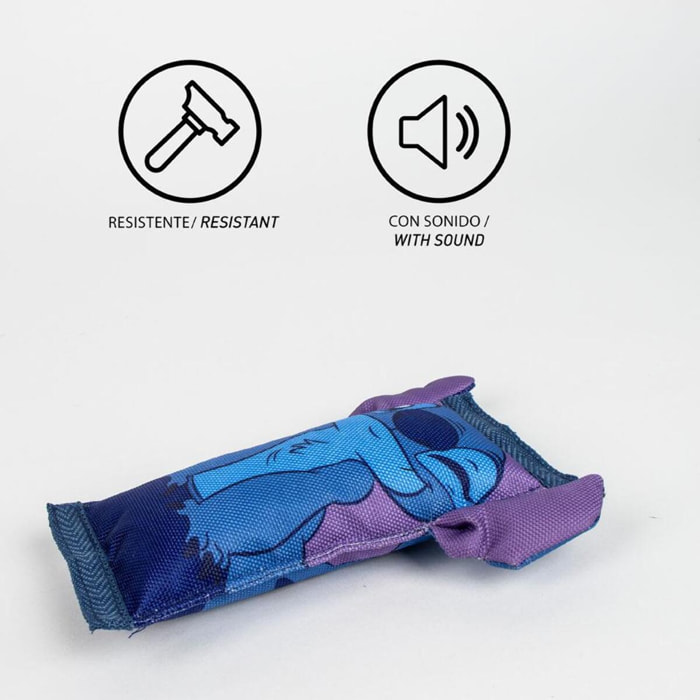 Juguete acolchado para perros diseño stitch