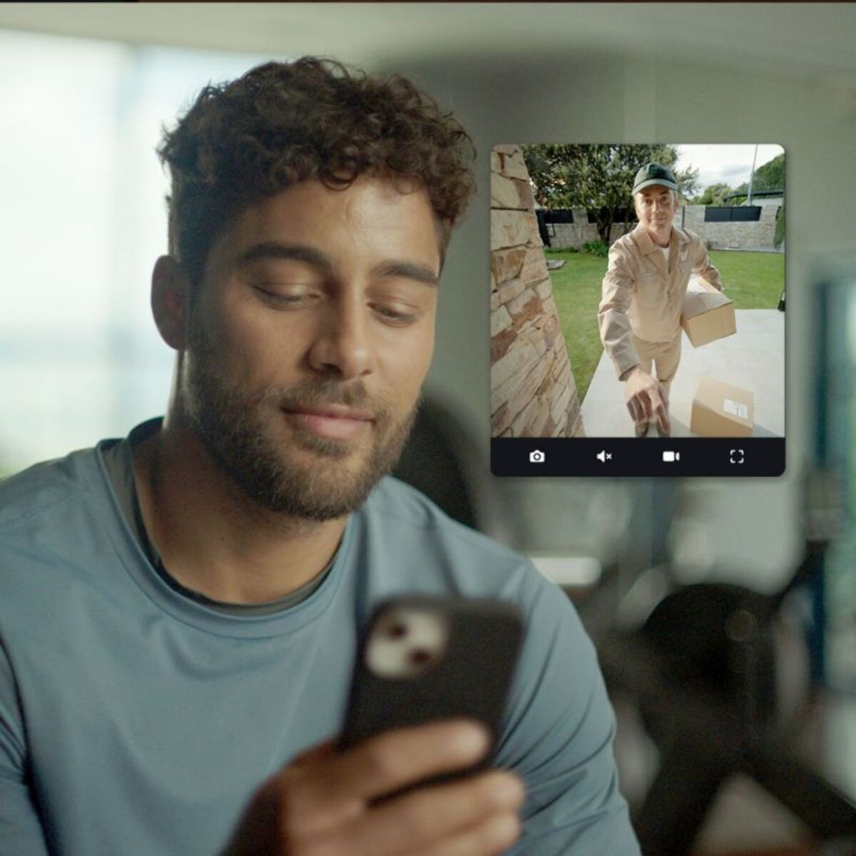 Caméra de surveillance PHILIPS HUE SECURE blanche 2K