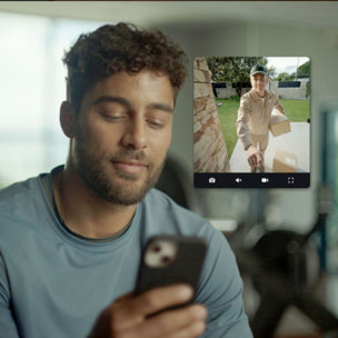 Caméra de surveillance PHILIPS HUE SECURE blanche 2K