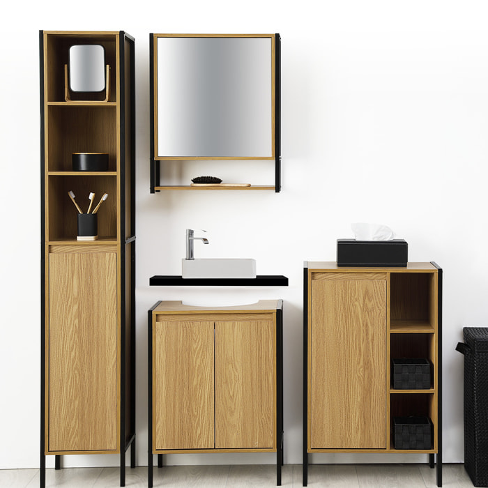 Pot à brosses à dents Noir Tribecart