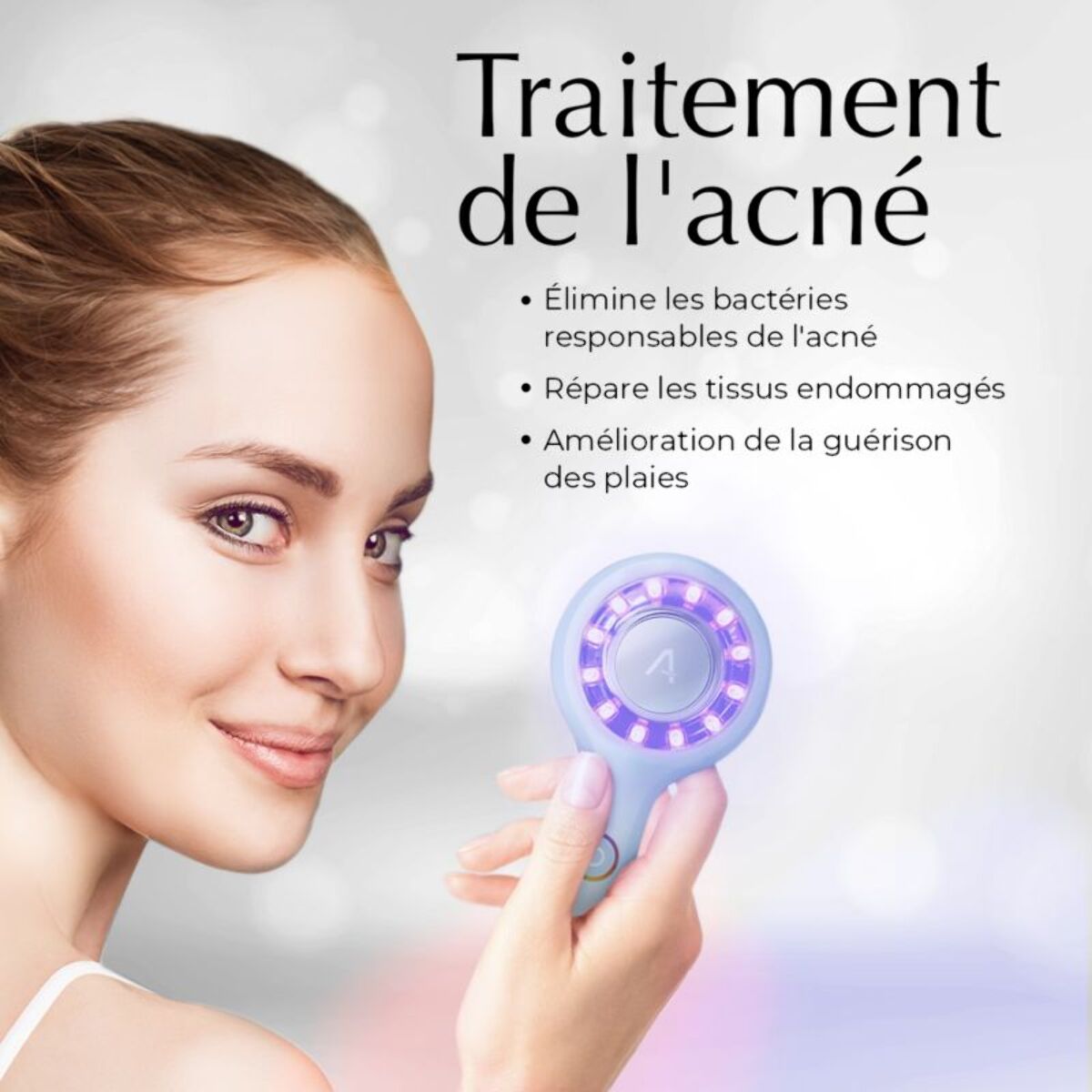 Masque LED ADURO Palm HD-03AL visage et corps