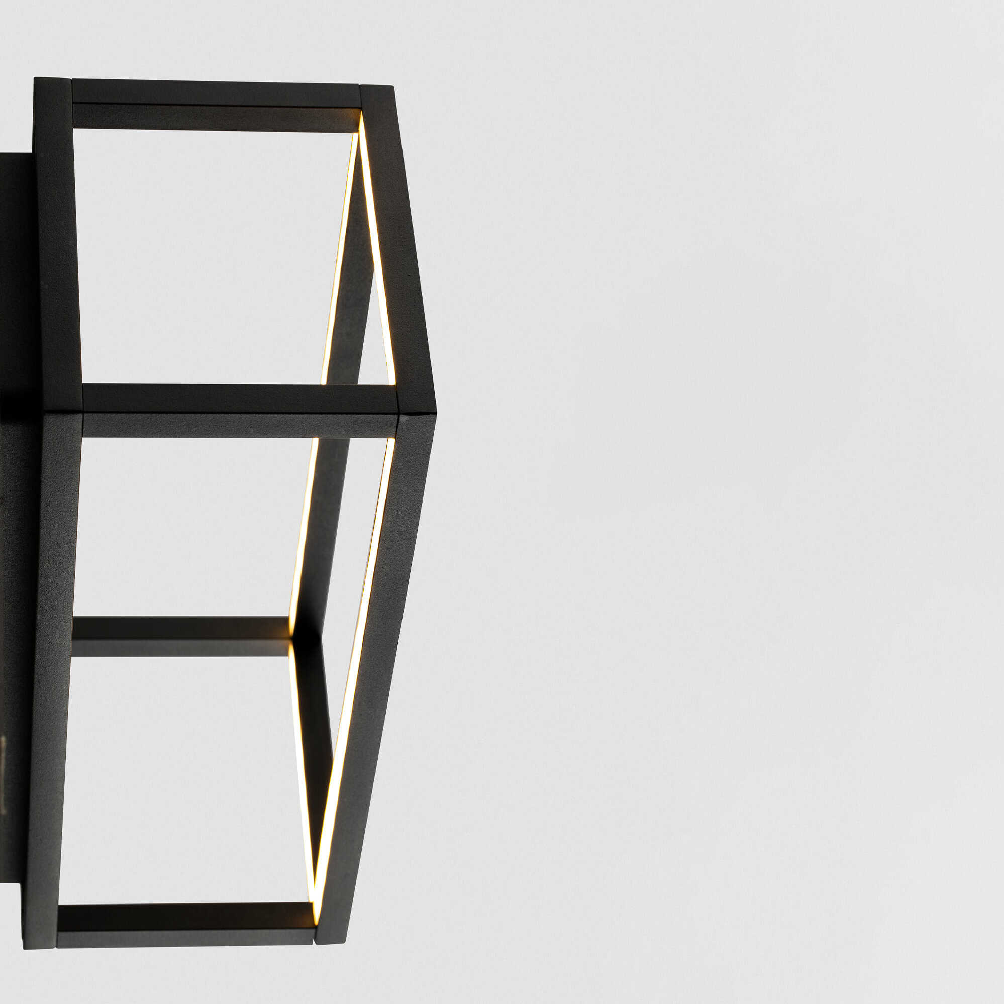 KELA Aplique exterior negro