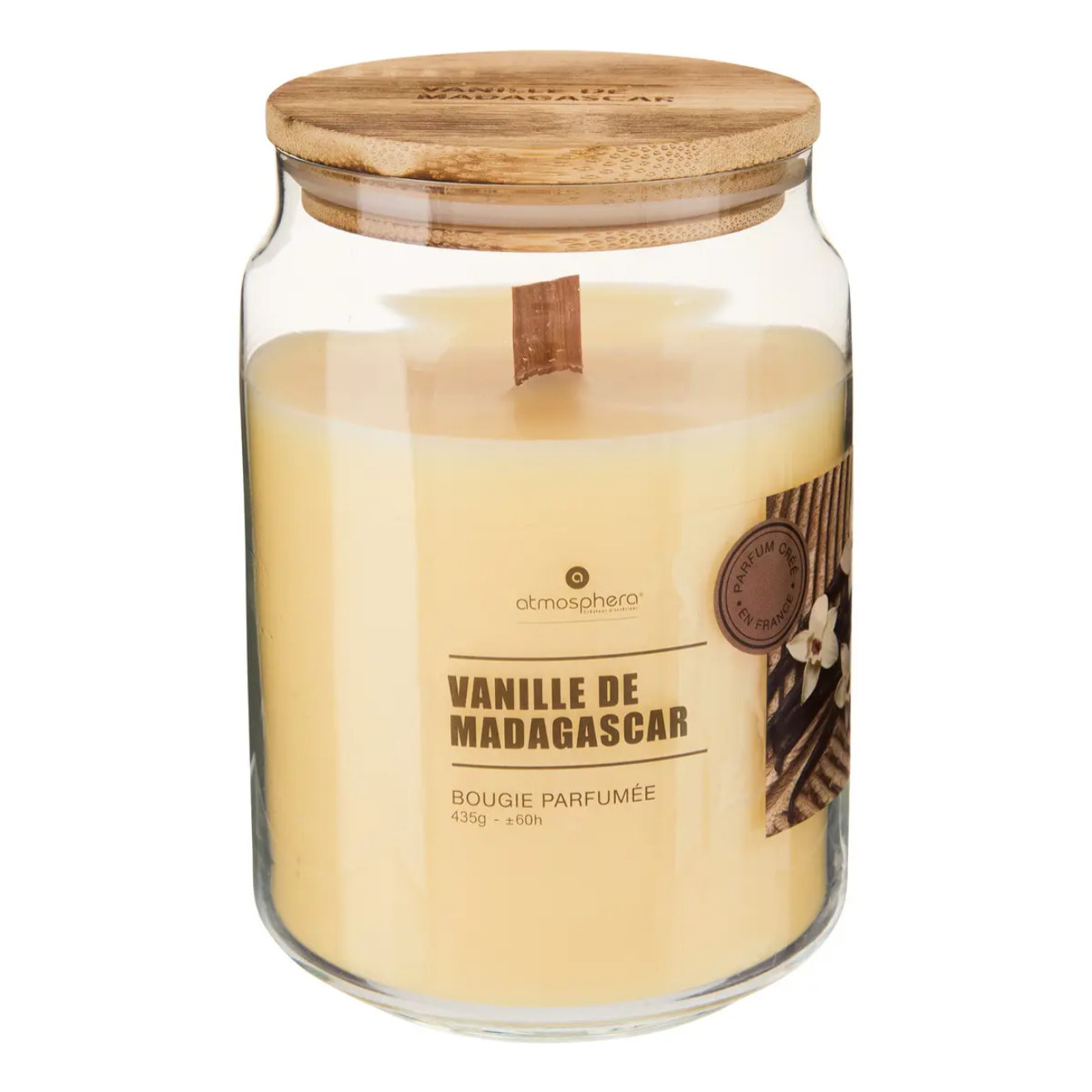 Bougie parfumée 435 g Viky vanille de Madagascar