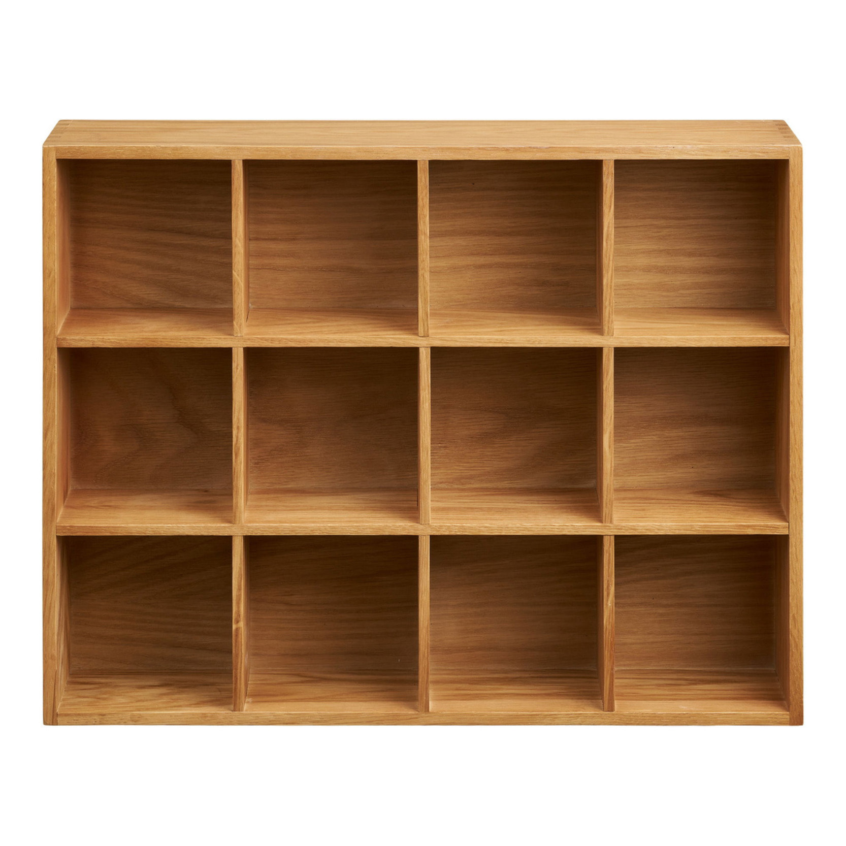 Mensola decorativa da parete Soria in rovere naturale 39x11x51 cm