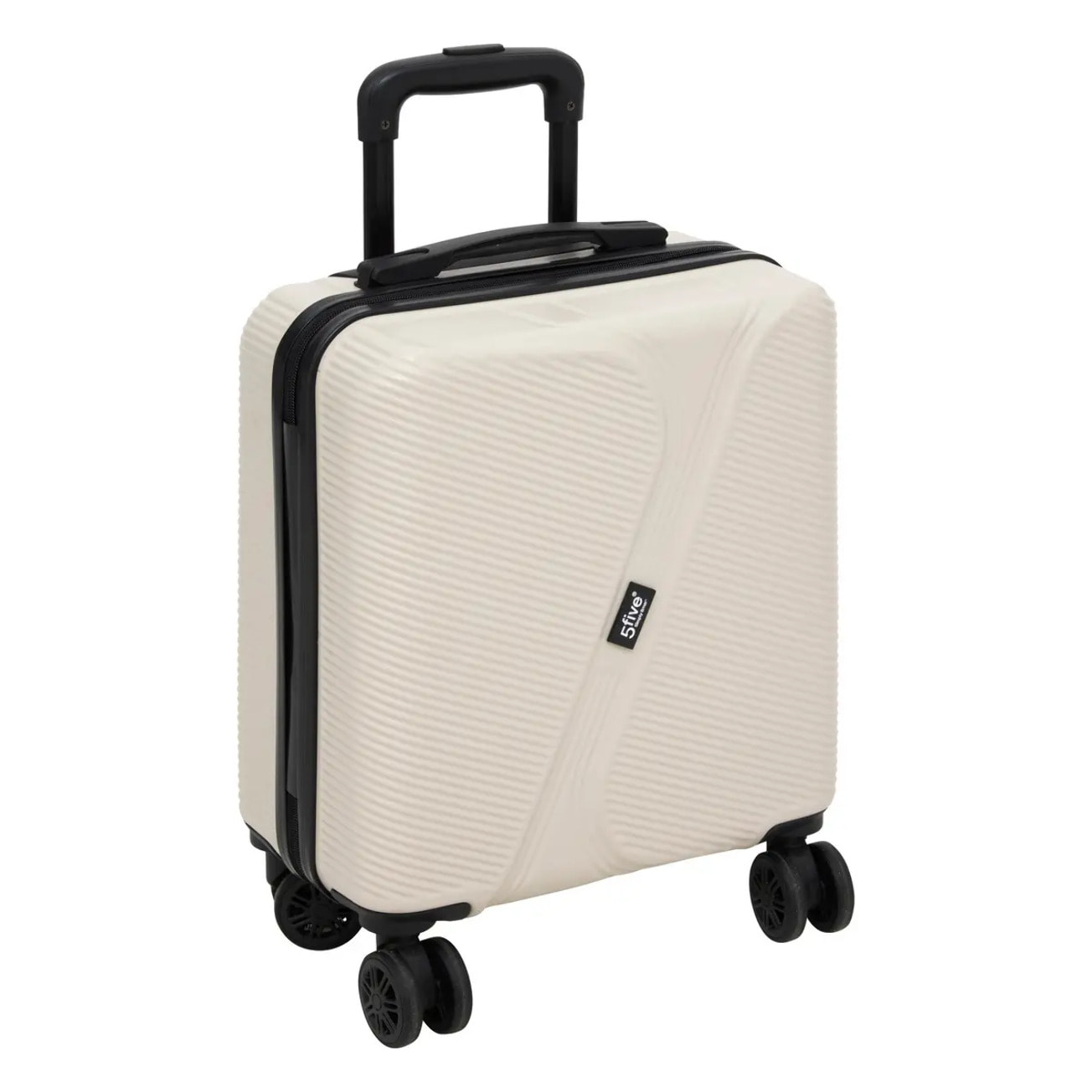 Valise cabine ABS low cost 8 roues argile