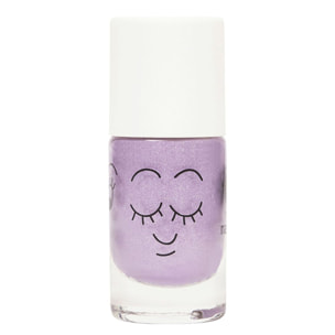 Piglou - Vernis Enfant Formulé à Base d'Eau - Violet Paillettes 8 ml