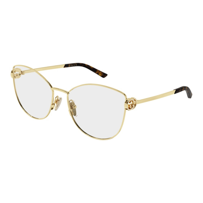 Gafas de Vista Gucci GG2049O-002 de Metal Mujer 57 mm