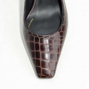 ZAPATOS DE SALÓN MARRONES CLIFER