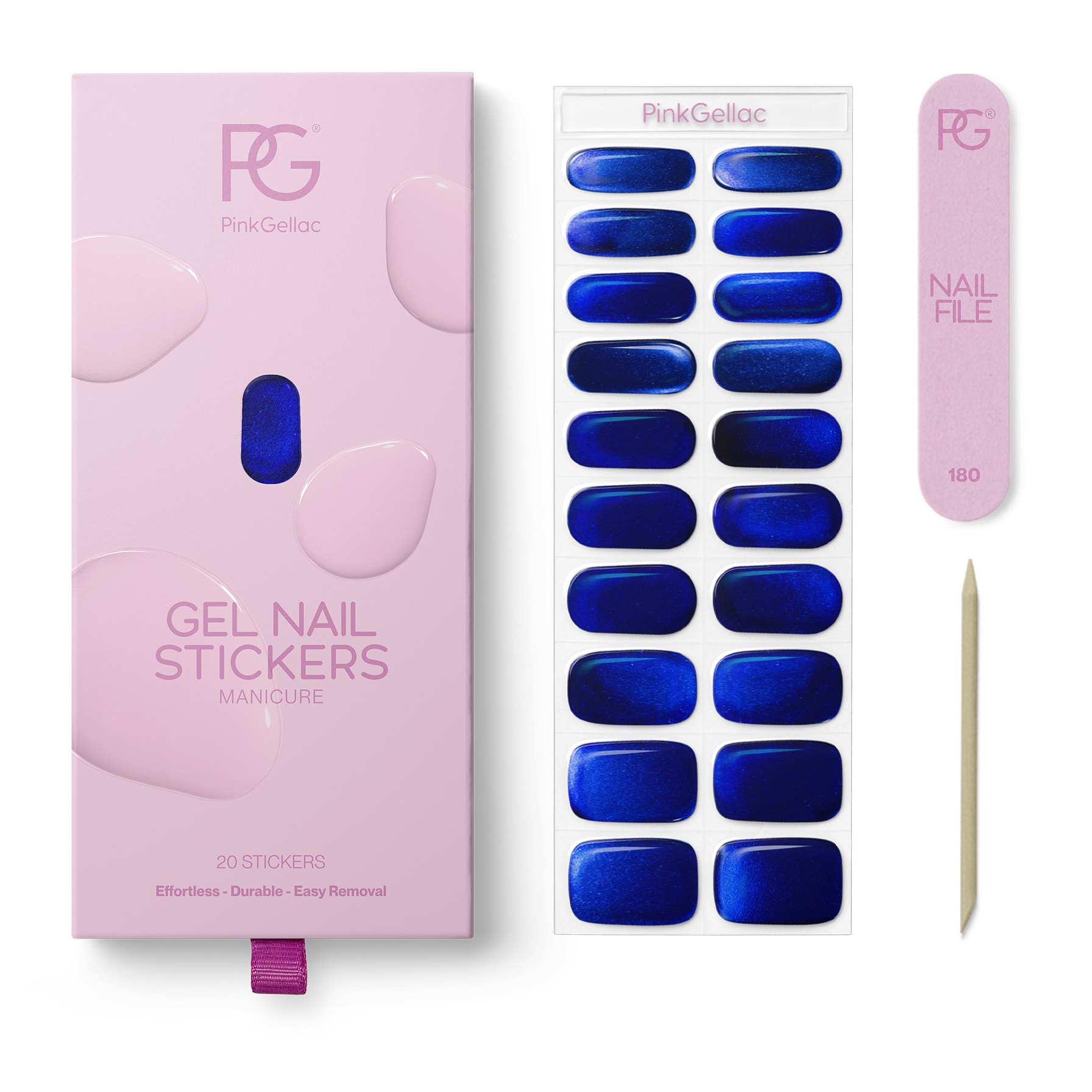 Stickers gel - 0017 Royal Chrome