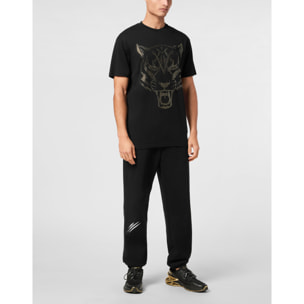 PLEIN SPORT Camiseta Cuello Redondo TIGER