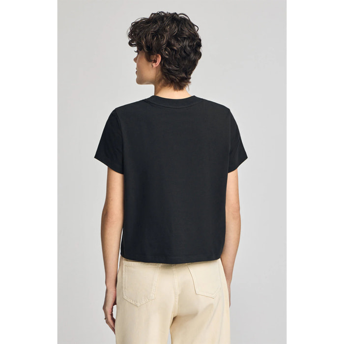 Camiseta Diamond azul marino con print foil Polo Club