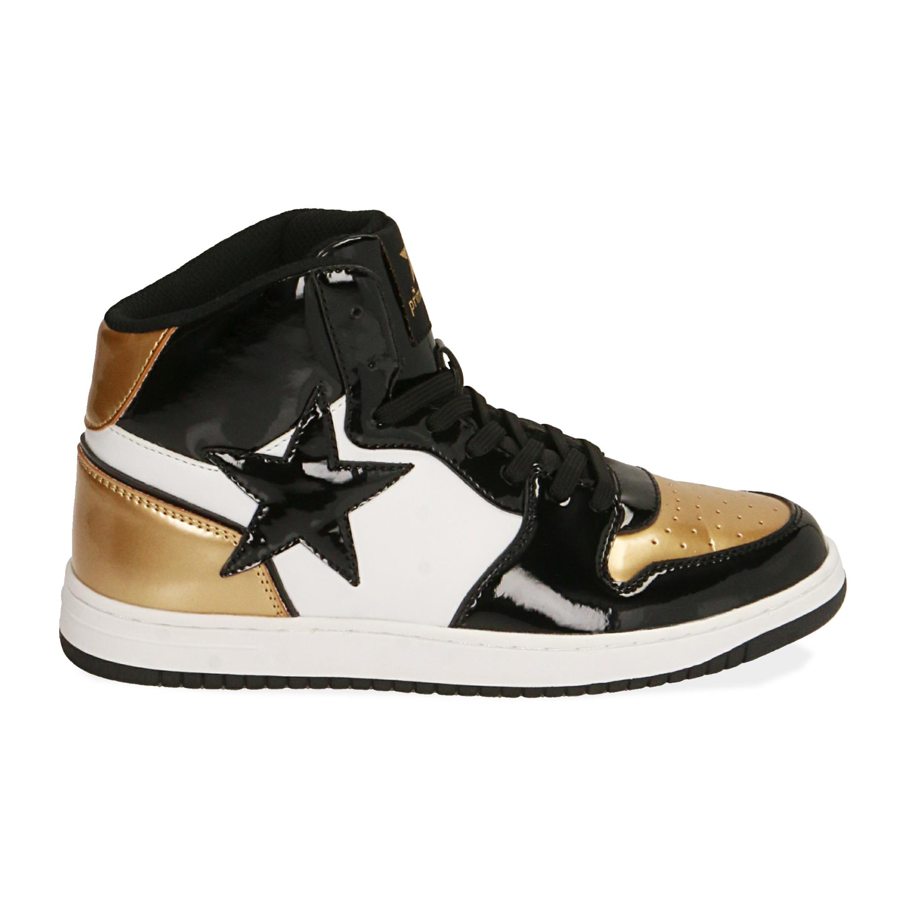 PRIMADONNA COLLECTION Sneakers in vernice nero oro Privalia