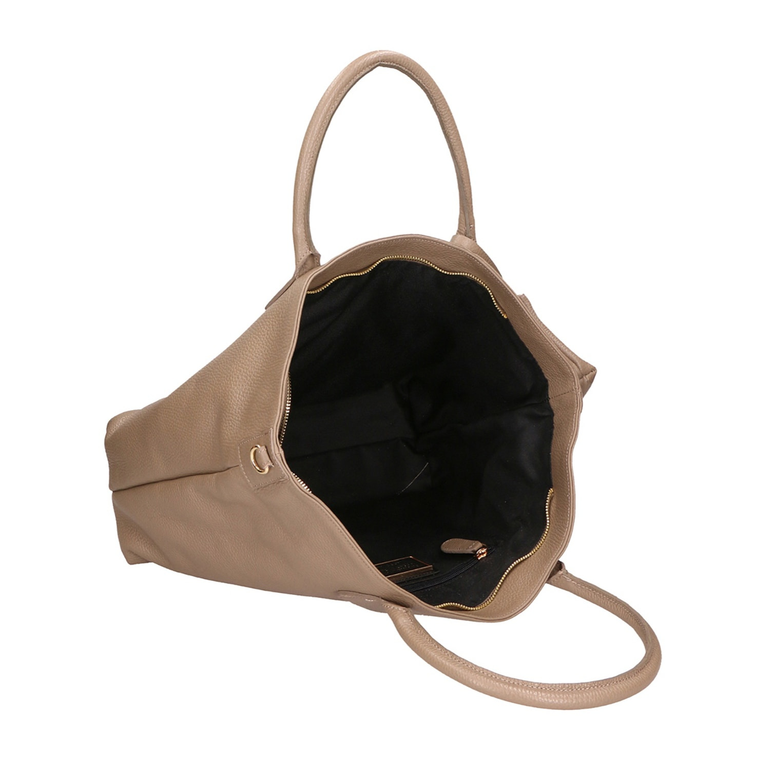 Borsa a mano da donna Made in Italy - Modello Wladimira - Vera pelle - 43.0 x 33.0 x 9.0 cm