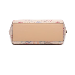 Borsa a spalla  da donna Poliuretano Prodotto alla Moda 44x16x28 cm