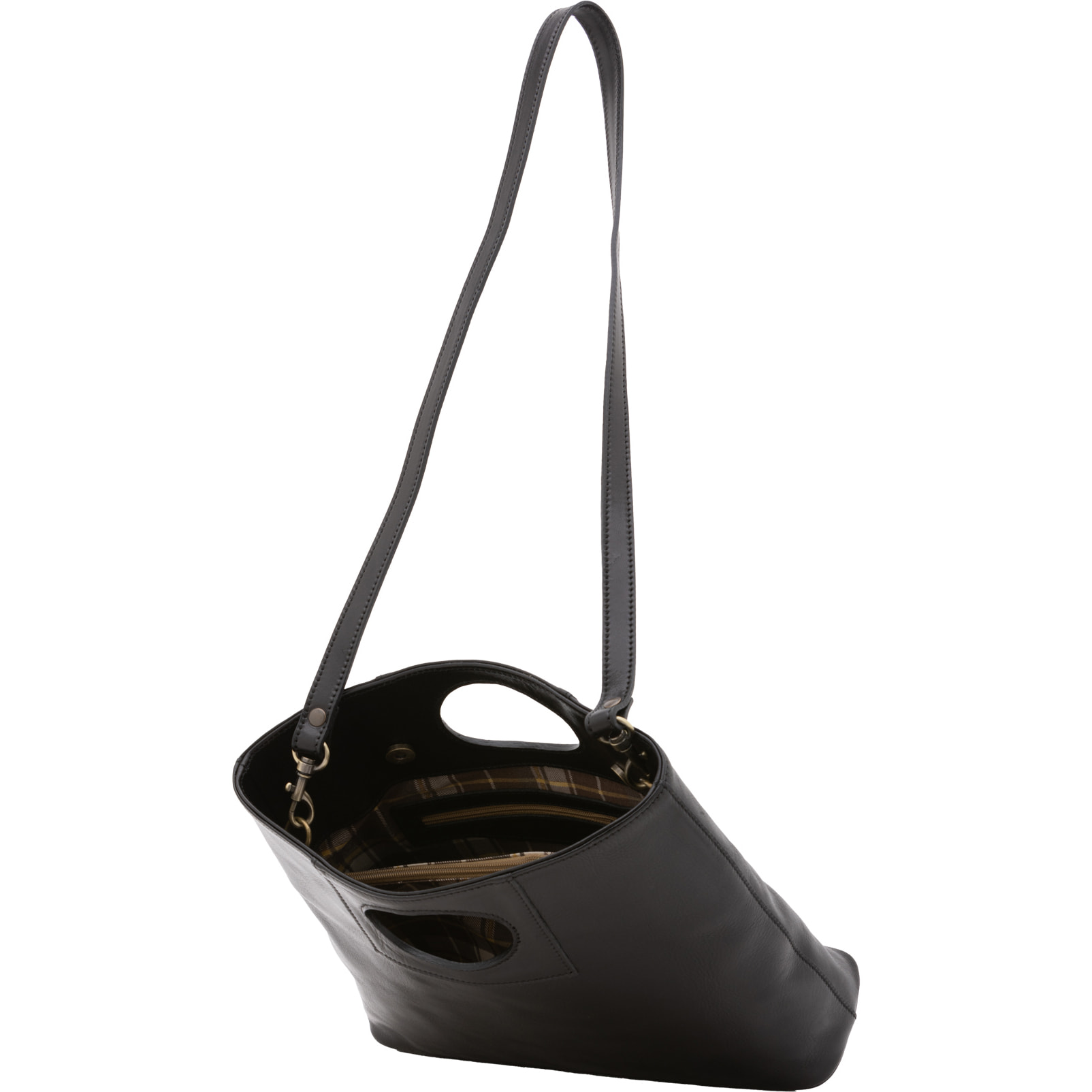 Borsa a tracolla  da donna In Vera pelle Made in Italy 28x33x10 cm