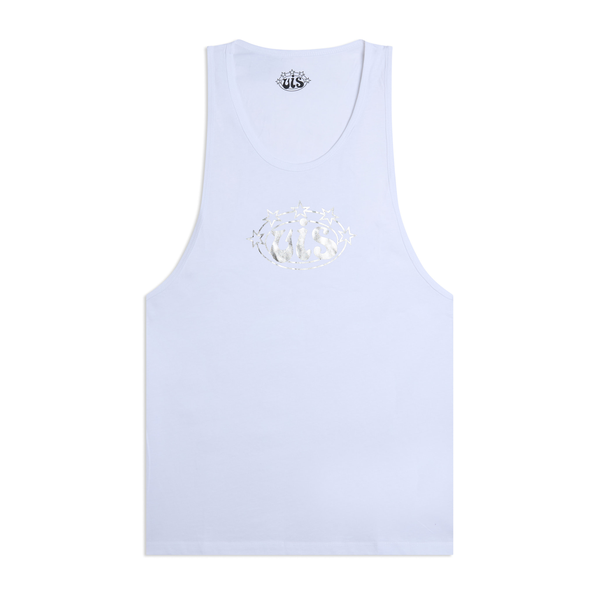 Canotta Donna Regular in Cotone con Logo VIS Argento