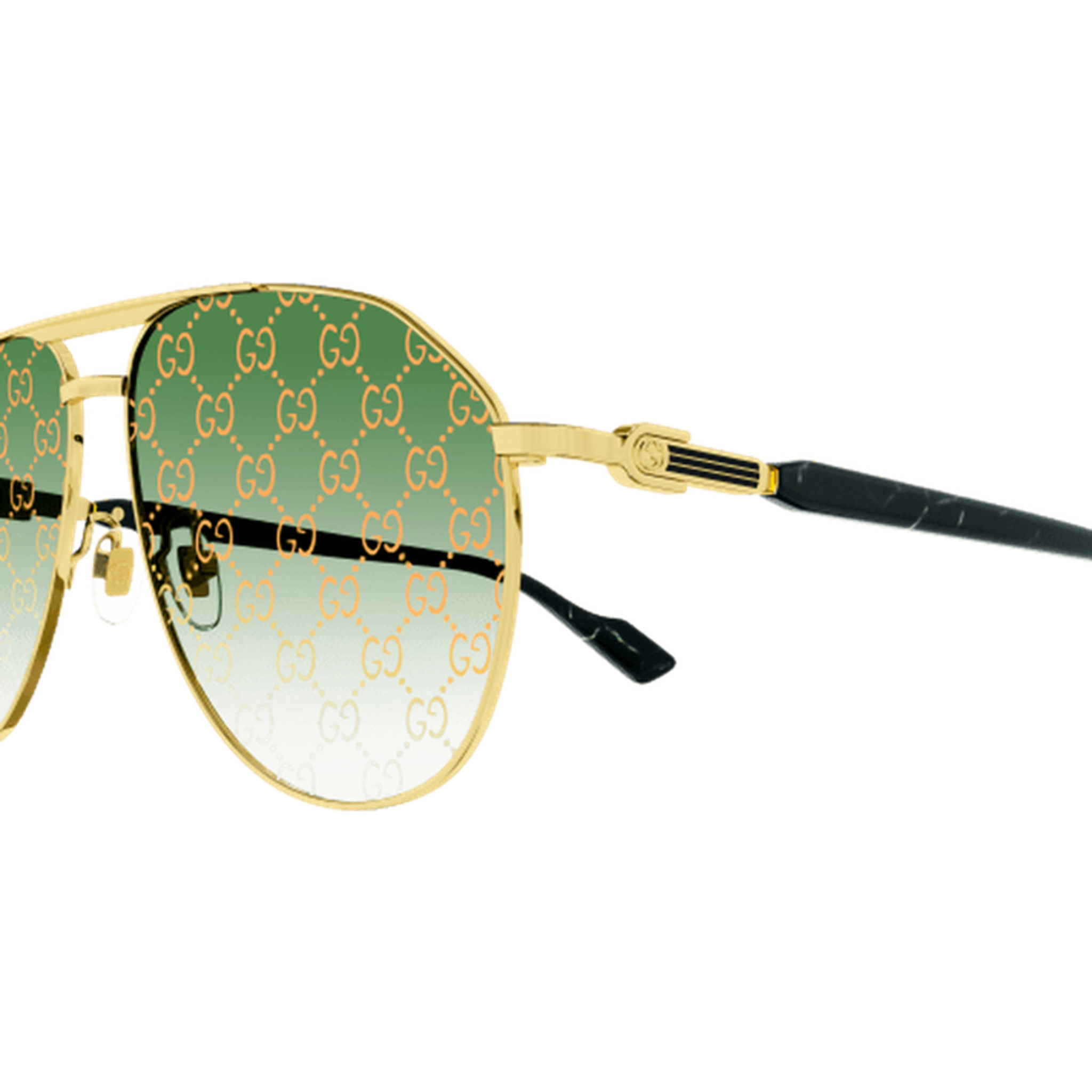 Gafas de Sol Gucci GG1220S-004 de Metal Hombre 59 mm