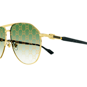 Gafas de Sol Gucci GG1220S-004 de Metal Hombre 59 mm
