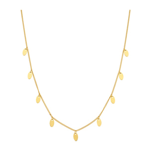 Collar Coyim acabado oro amarillo 18k