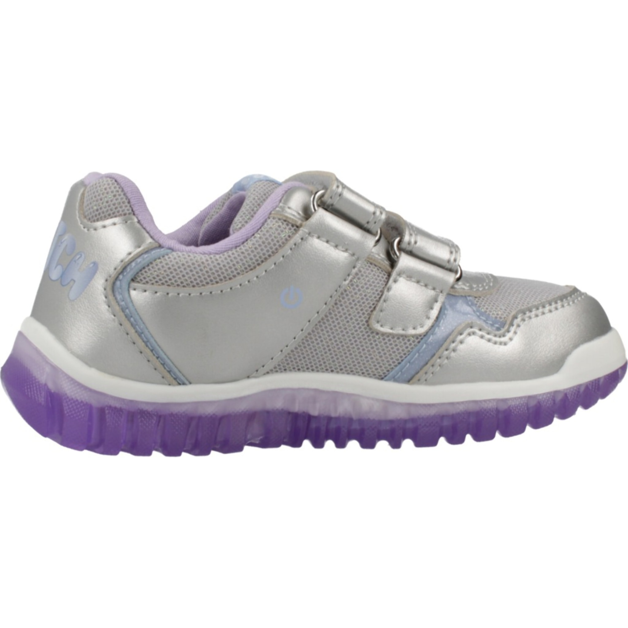 Zapatillas Niña de la marca GEOX  modelo B LIGHTYLOO PLATA