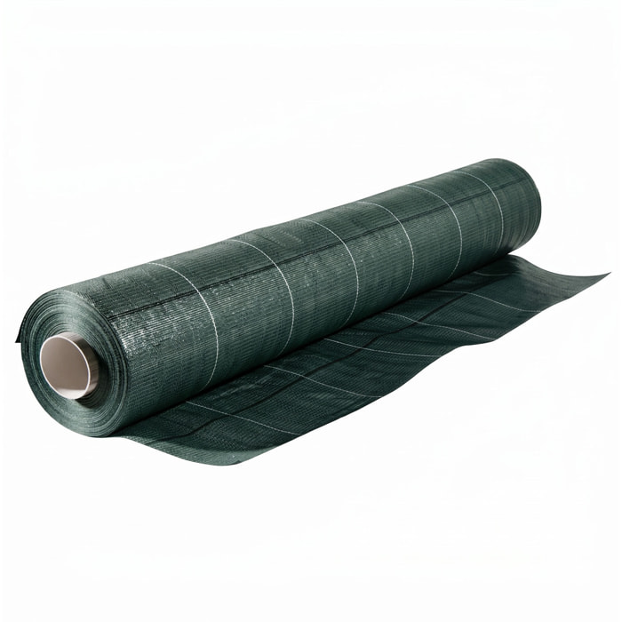 Nyumput - Telo Pacciamatura 100x2,10 m 100Gr/mq tessuto permeabile antierbacce antialga per orto giardino verde