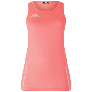 Kappa - T-Shirts & Top Donna Rosso - Kombat Run Fines