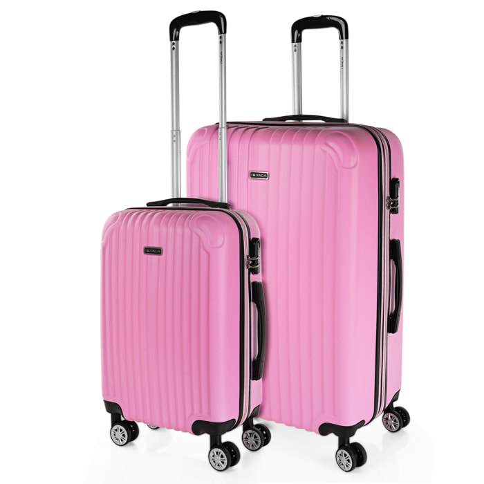 Maleta Itaca Sevron Rosa