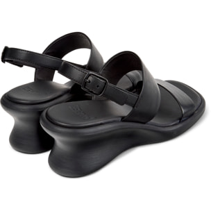 Sandalias - CAMPER Louise Sandal - Negro - Cuero liso