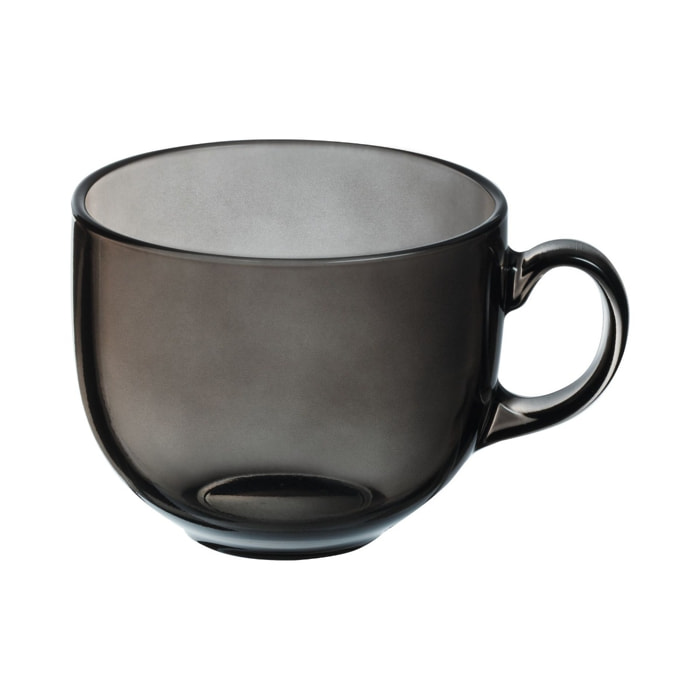 4 tasses Jumbo 50cl gris Alba - Luminarc