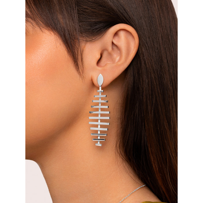 Orecchino Pacific in Acciaio