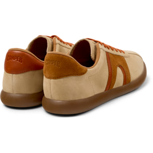 Sneakers - CAMPER Pelotas Soller Twins - Beige - Pelle nabuk