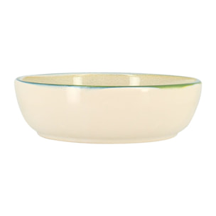 Lot de 6 coupelles en faïence verte 15,5cm CAPRIA