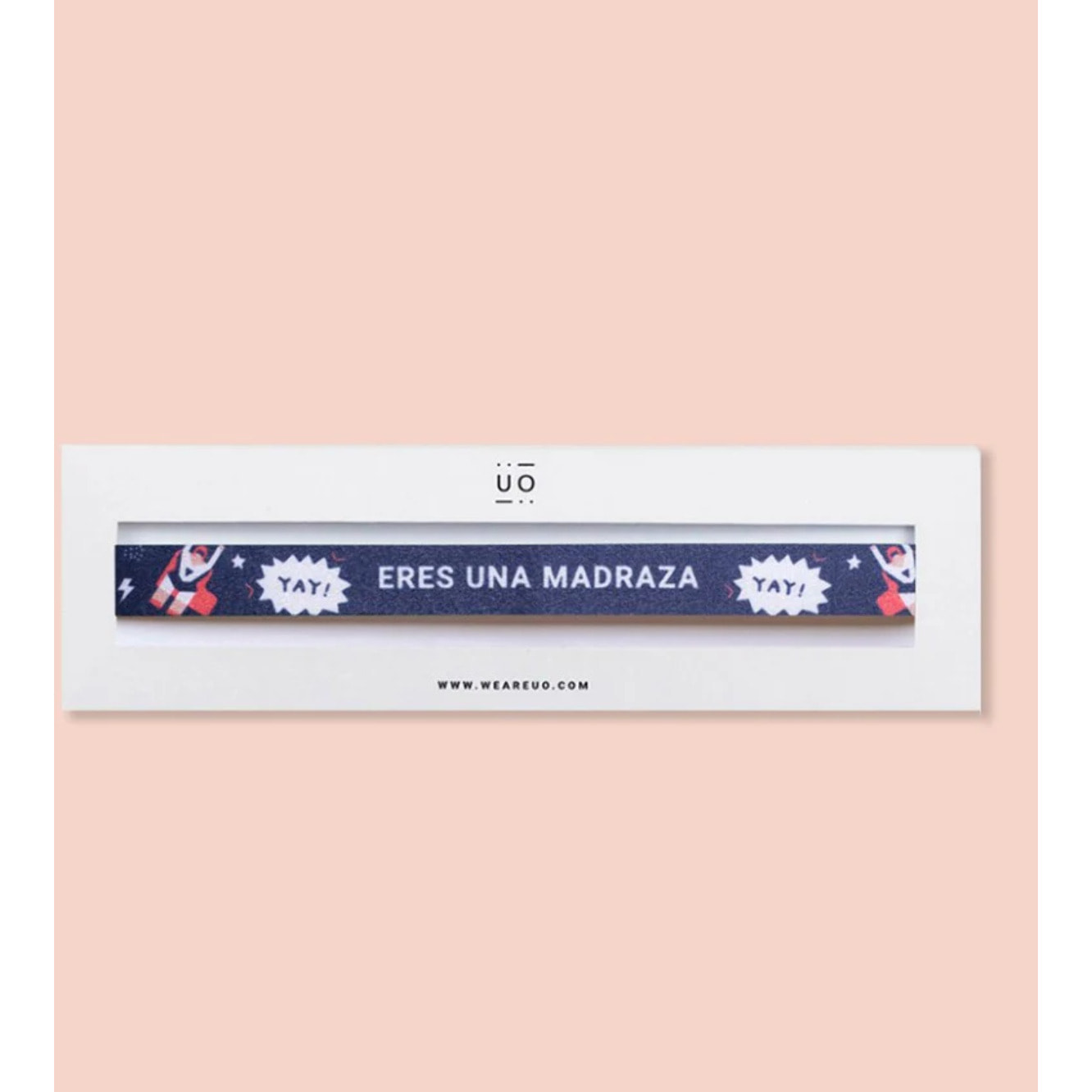 Pulsera Tela "Eres una madraza"