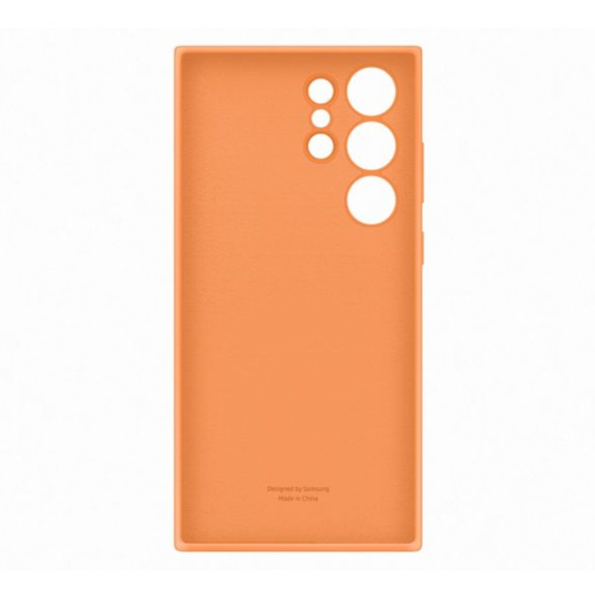 Coque SAMSUNG S23 Ultra Silicone Orange