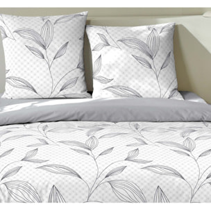 Parure housse de couette coton multicolore