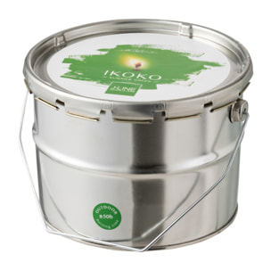 J-Line bougie exterieure Pot De Peinture - métal - blanc - small - 50H