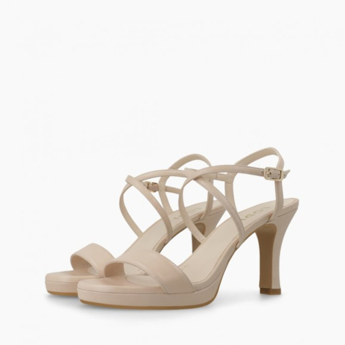 SANDALIAS NUDE LESERA