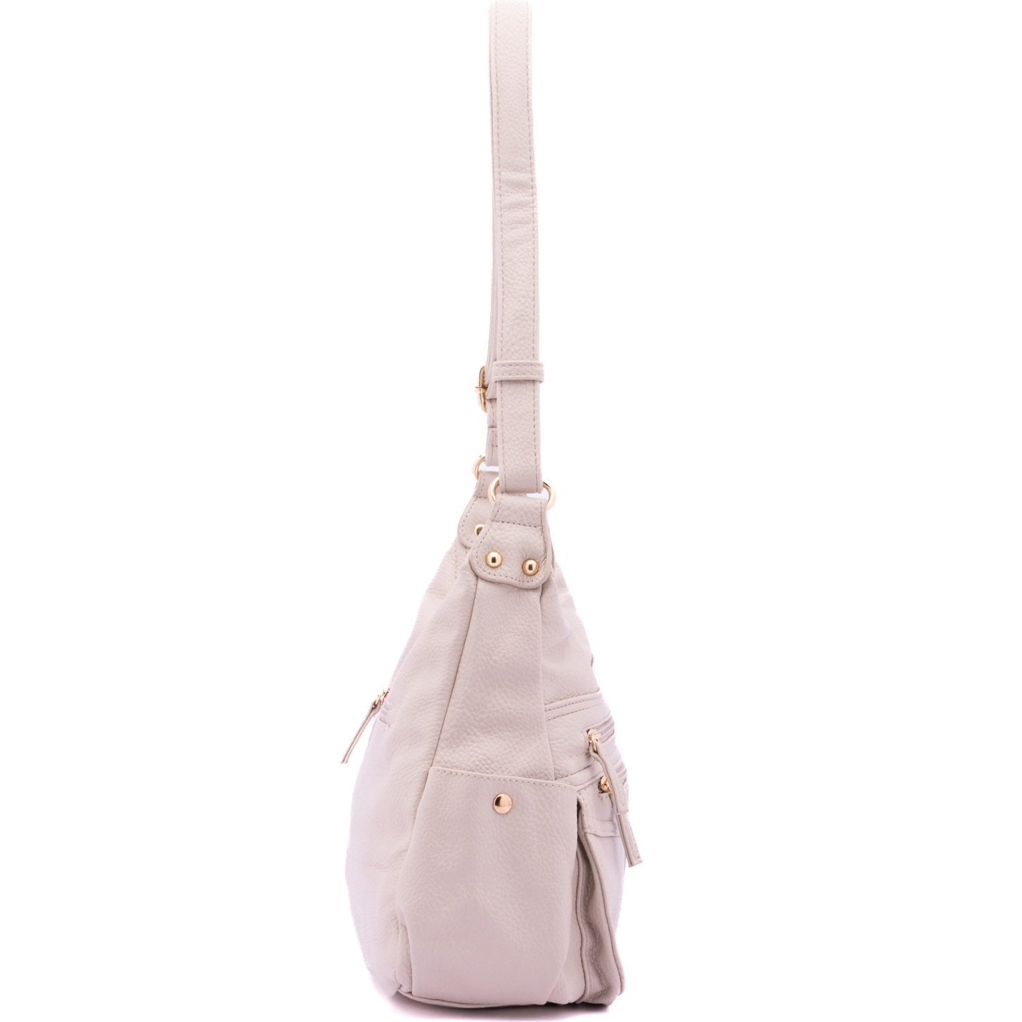 Borsa a spalla da donna - Modello False - Ecopelle - 33.0 x 25.0 x 14.0 cm