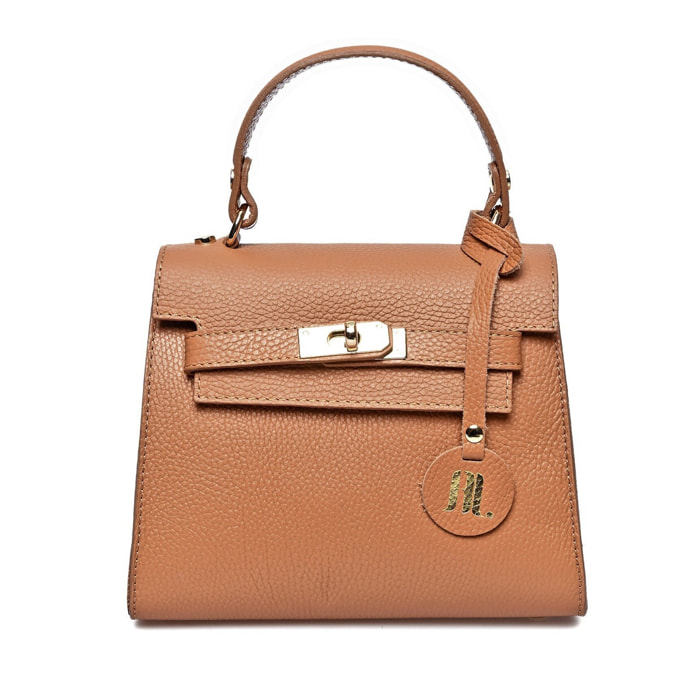 Borsa a mano Anna Luchini Cammello